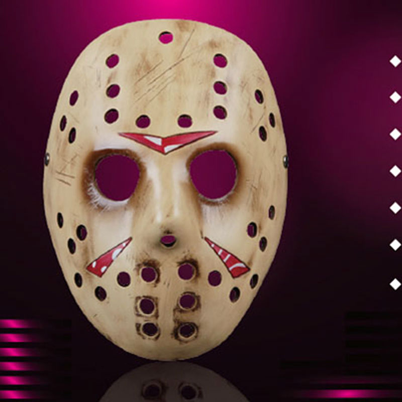 Jason and Freddy Vs Jason Mask Halloween Memorial Classics Film Jason Voorhees Freddy Hockey Resin Masks Cosplay Masquerade