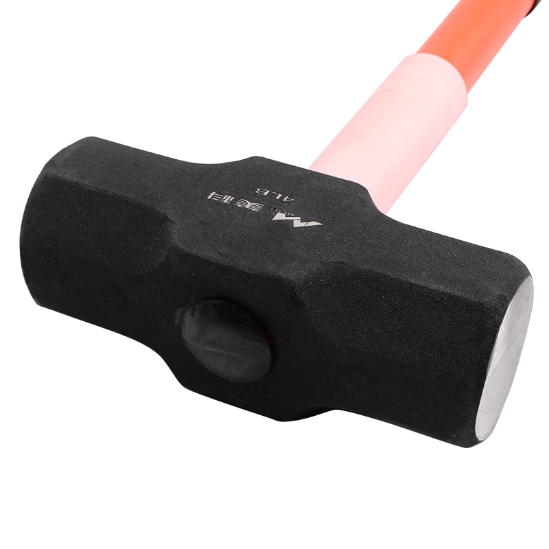 2LB - 4LB Construction Hammer Drilling Crack Hammers PPR Handle Building Sledge Hammer