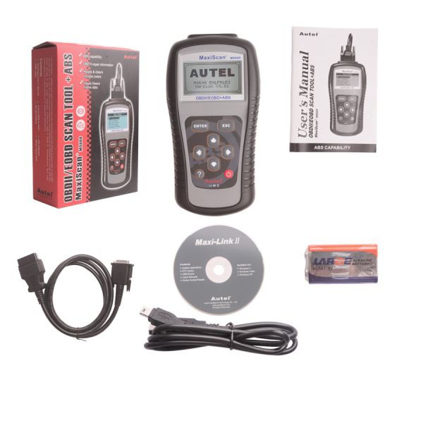 Original MaxiScan® MS609 OBDII/EOBD Scan Tool Diagnosis for ABS Codes