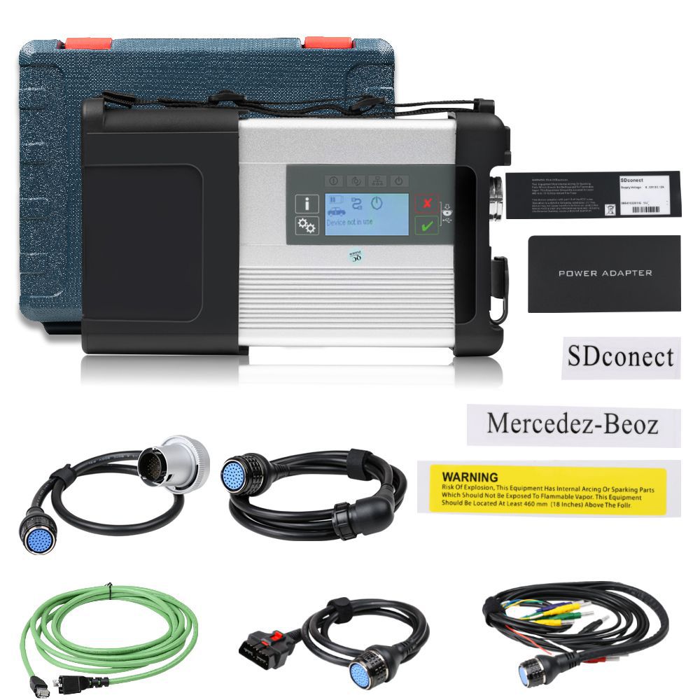 MB SD C5 BENZ C5 DOIP Star Diagnosis with Wifi for Cars and Trucks in Plastic Case No Software