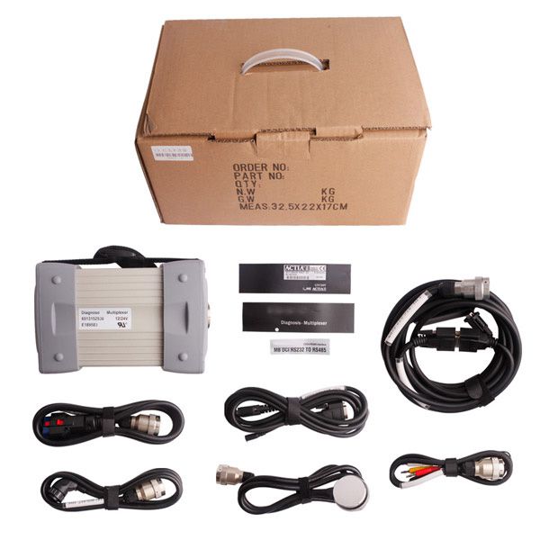 V2016.03 Mb Star C3 Pro with 7 Cable for Benz Truck and Cars Supports WIN7/WIN8