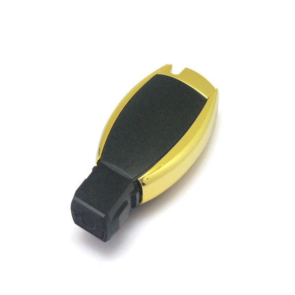 Free Shipping Waterproof Remote Shell 3 Buttons (Small Button with Light) for Mercedes-Benz
