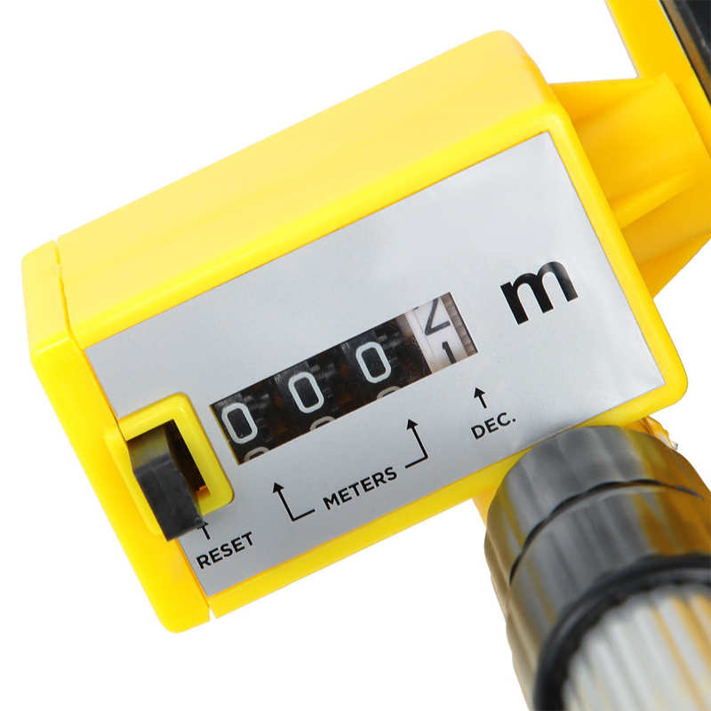 WS-202 C2 Adjustable Handle High-Visibility Distance Measuring Wheel Measuring Tape Laser Rangefinder