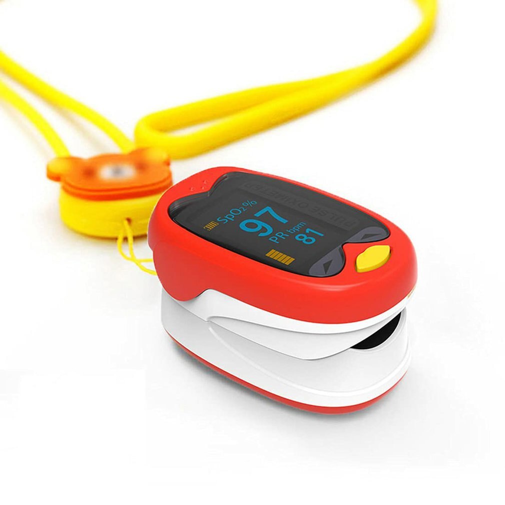 Medcial Children Oximeter TFT Oximetro Finger Pulse Oximeter Finger Clip TFT Color Screen Oximeter Heart Rate Pulse Monitor