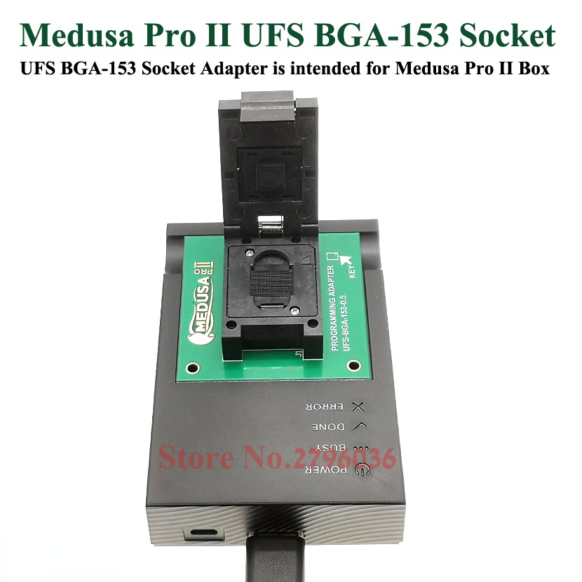 100% Original Medusa Pro II Box UFS BGA  153 Socket