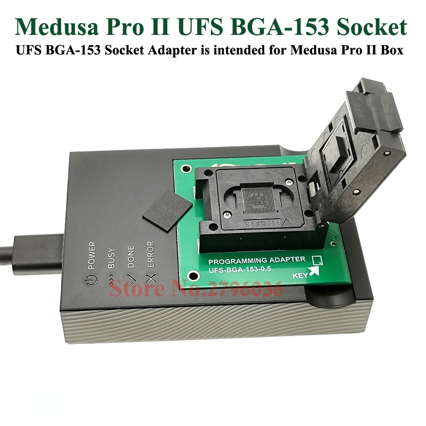 100% Original Medusa Pro II Box UFS BGA  153 Socket
