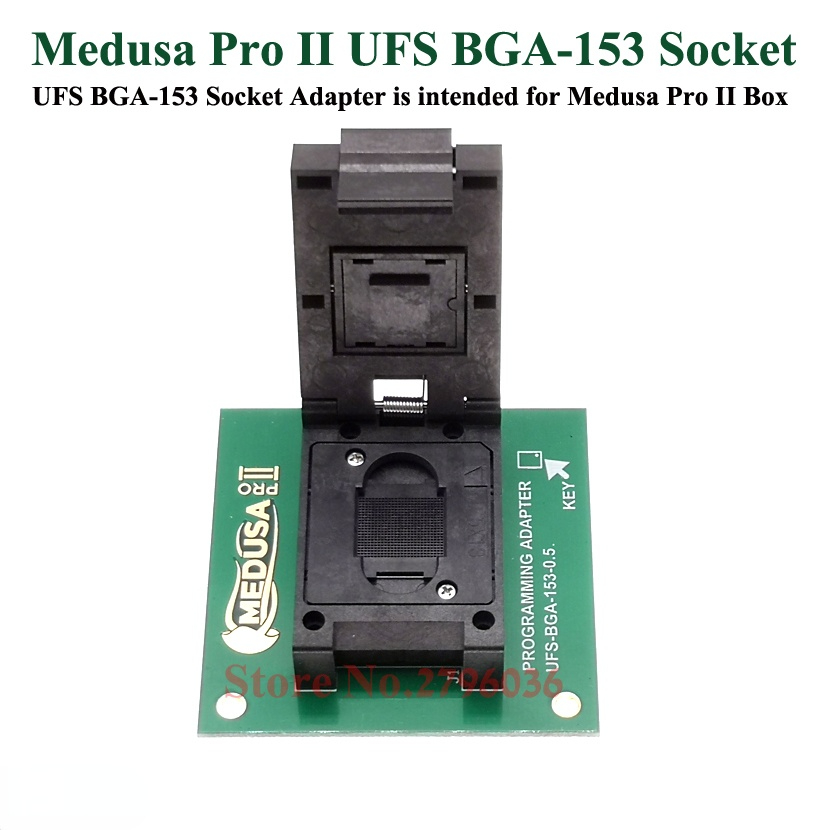 100%  Original Medusa Pro II Socket 3 in 1 Set, Adapter eMMC 4 In 1 Socket  + UFS BGA-153 Socket + UFS BGA-095 Socket Adapter