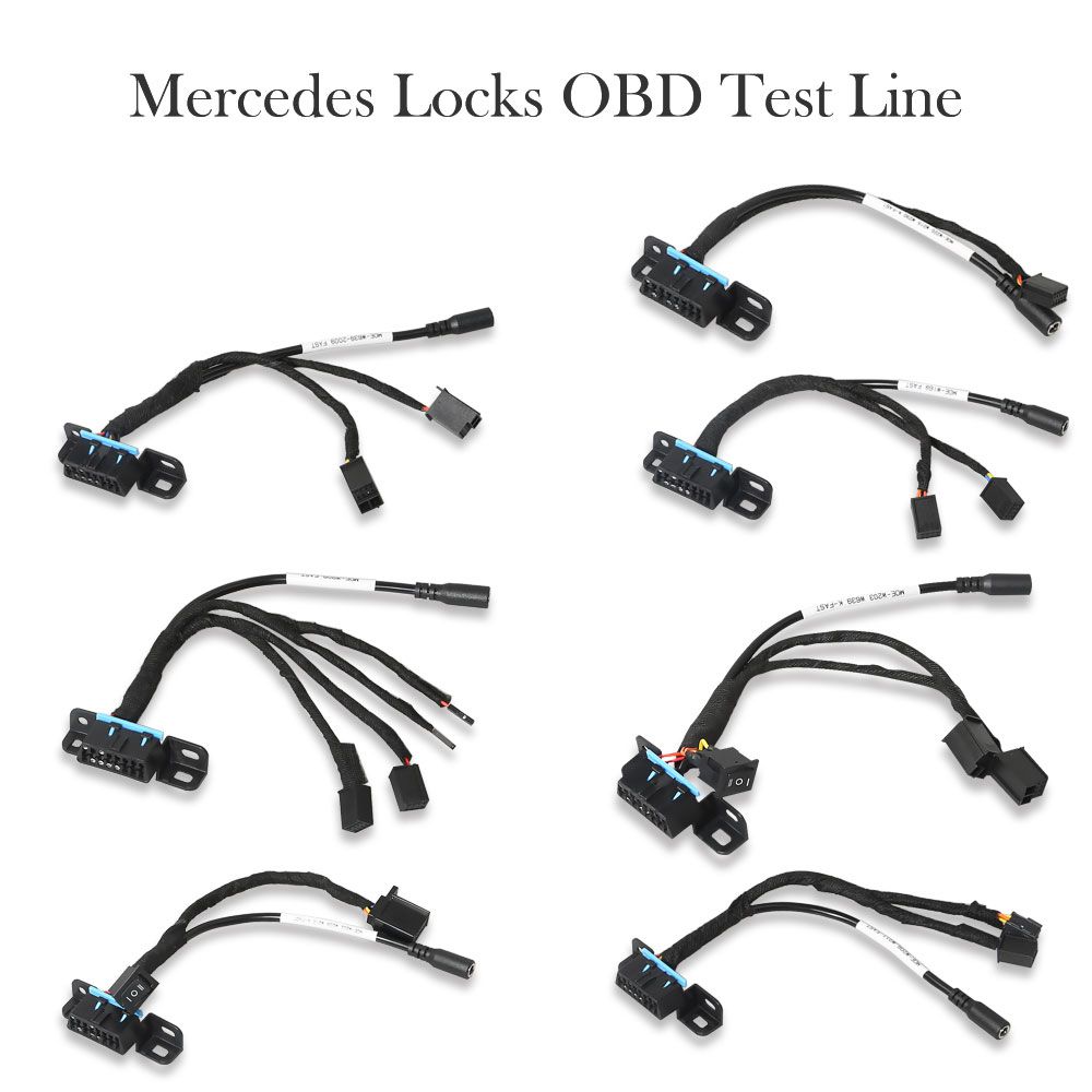Mercedes All EZS Bench Test Cable for W209/W211/W906/W169/W208/W202/W210/W639 Work with VVDI MB Tool