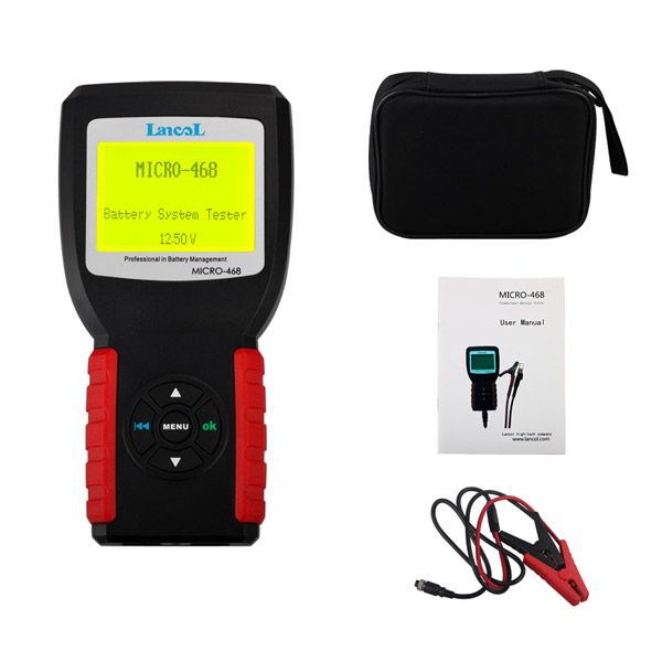 AUGOCOM MICRO-468 Battery Tester Battery Conductance & Electrical System Analyzer