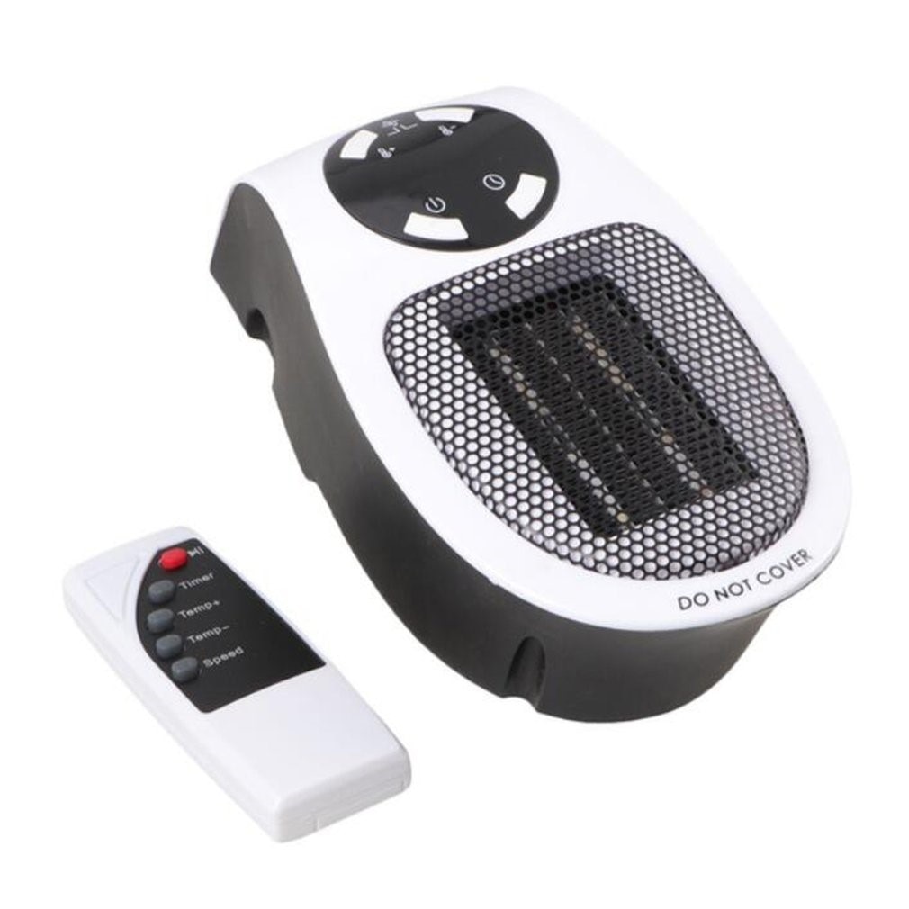 Mini Electric Heater for Room Winter Warm Timing Powerful Warm Blower Fast Heater for Office Warmer Wall-Outlet Heater Heizung