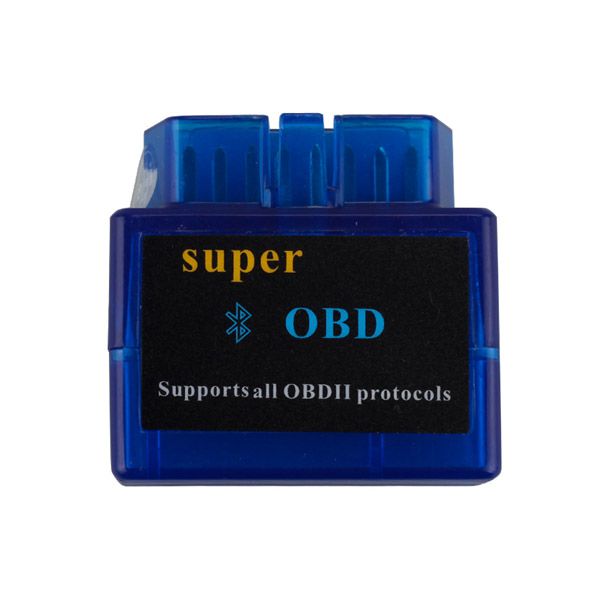 Mini ELM327 OBD2 Bluetooth Interface Auto OBDII Diagnostic Scanner Hardware V1.5 Software V2.1 with One Year Warranty