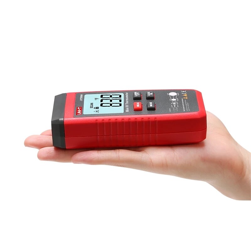 UNI-T UT306A Mini LCD Infrared Thermometer -35~300C -31~572F Red Laser Temperature Meter C/F Pyrometer Original