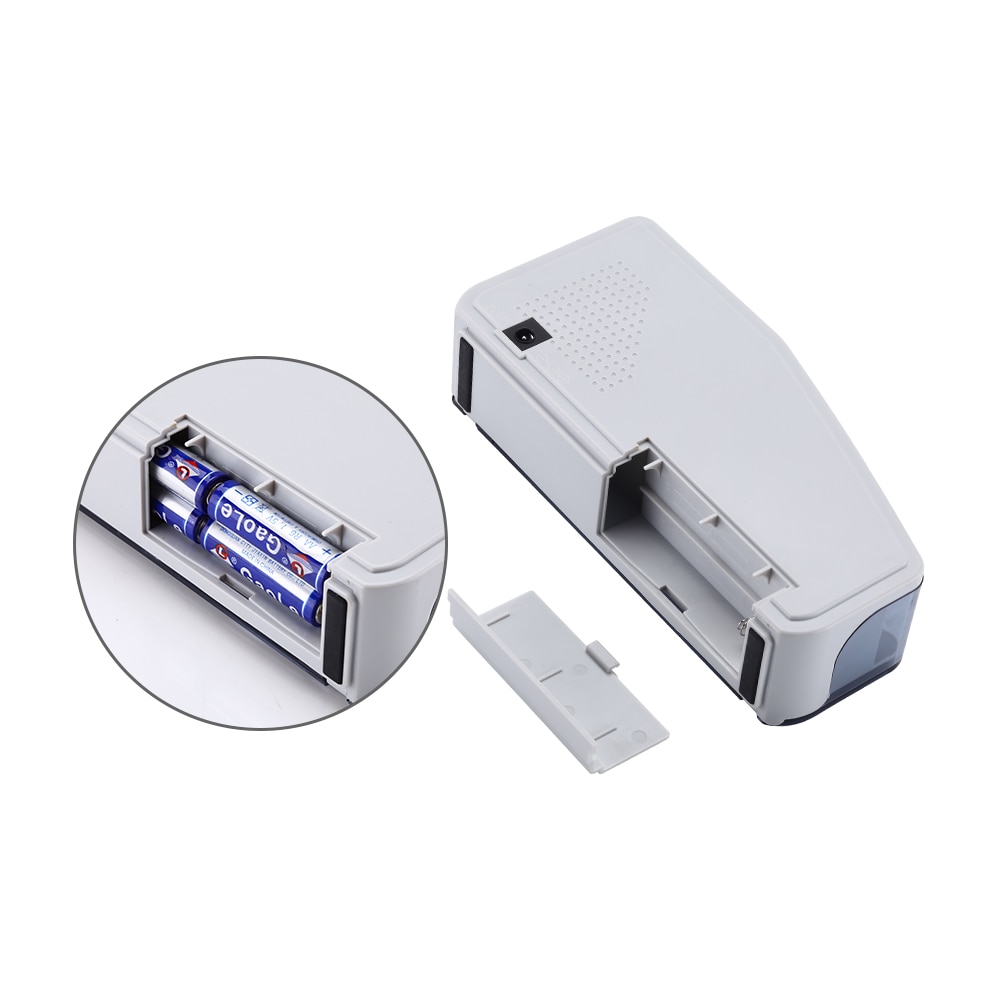 NEW Mini Portable Money Counter Handy Worldwide Bill Cash Banknote Count V40 Counting Machine Battery or AC Plug In Powered
