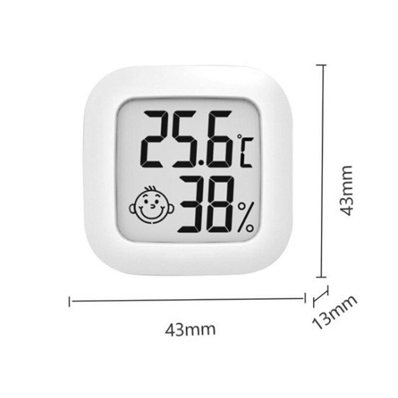 Mini Room Thermometer LCD Digital Hygrometer Temperature Room Hygrometer Gauge Temperature Sensor Humidity Meter Thermometers