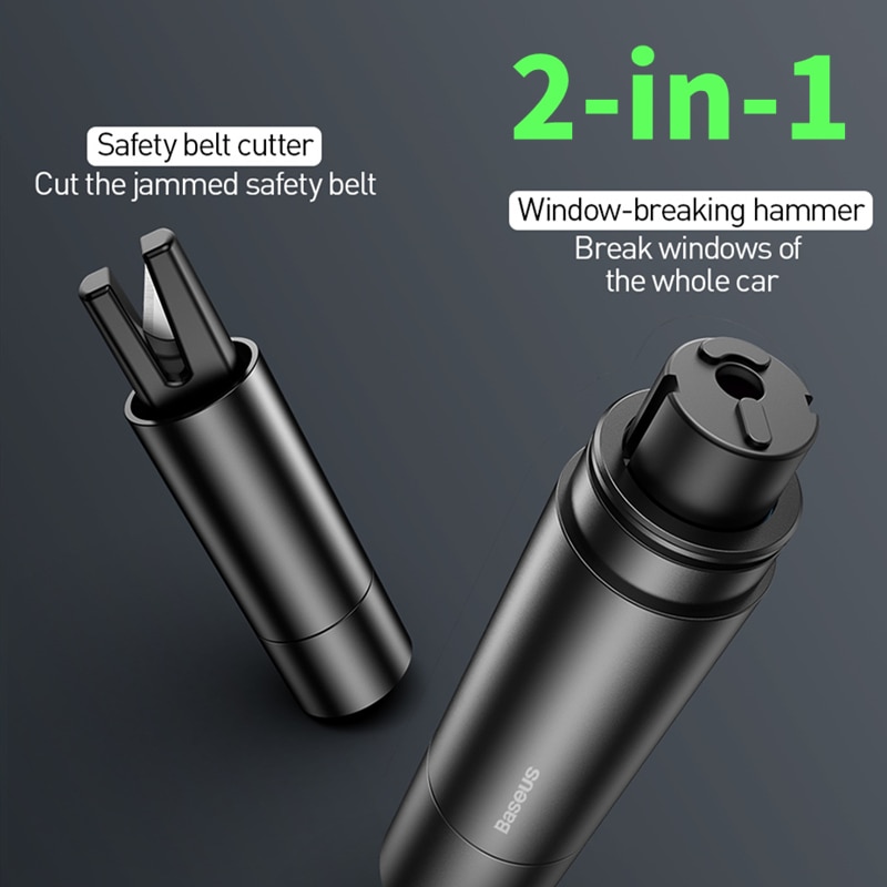 Mini Seat Safety Hammer Auto Glass Car Window Breaker Life-Saving Escape Hammer Tool Glass Crusher Belt Cutting Knife