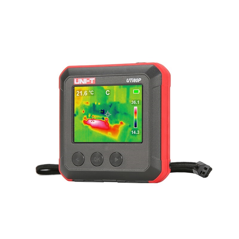 UNI-T UTi80P Mini Thermal Imager Pocket Infrared Thermal Compact Imaging Camera Industrial Temperature Floor Heating Detection