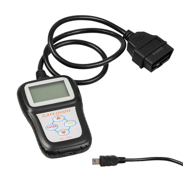 Latest Mini V581 CAN OBDII/EOBD Code Reader Free Online Update With Multilanguage