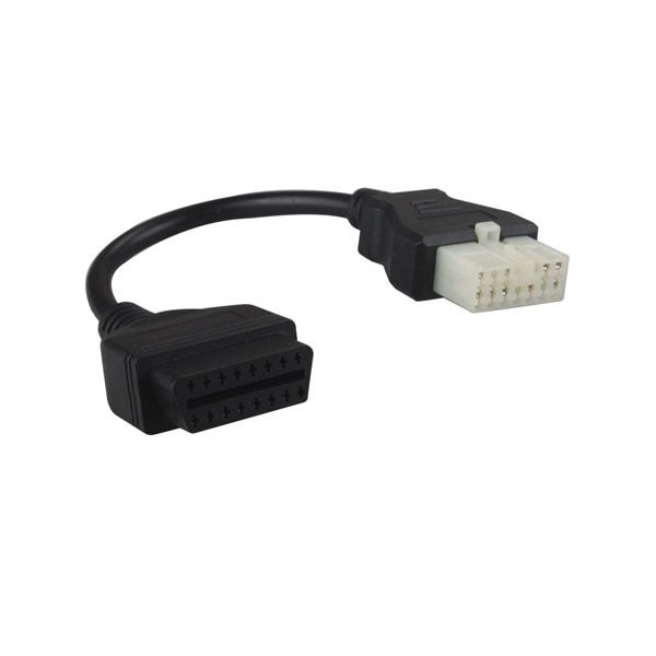 12pin OBD1 OBD2 Connector Adapter For Mitsubishi