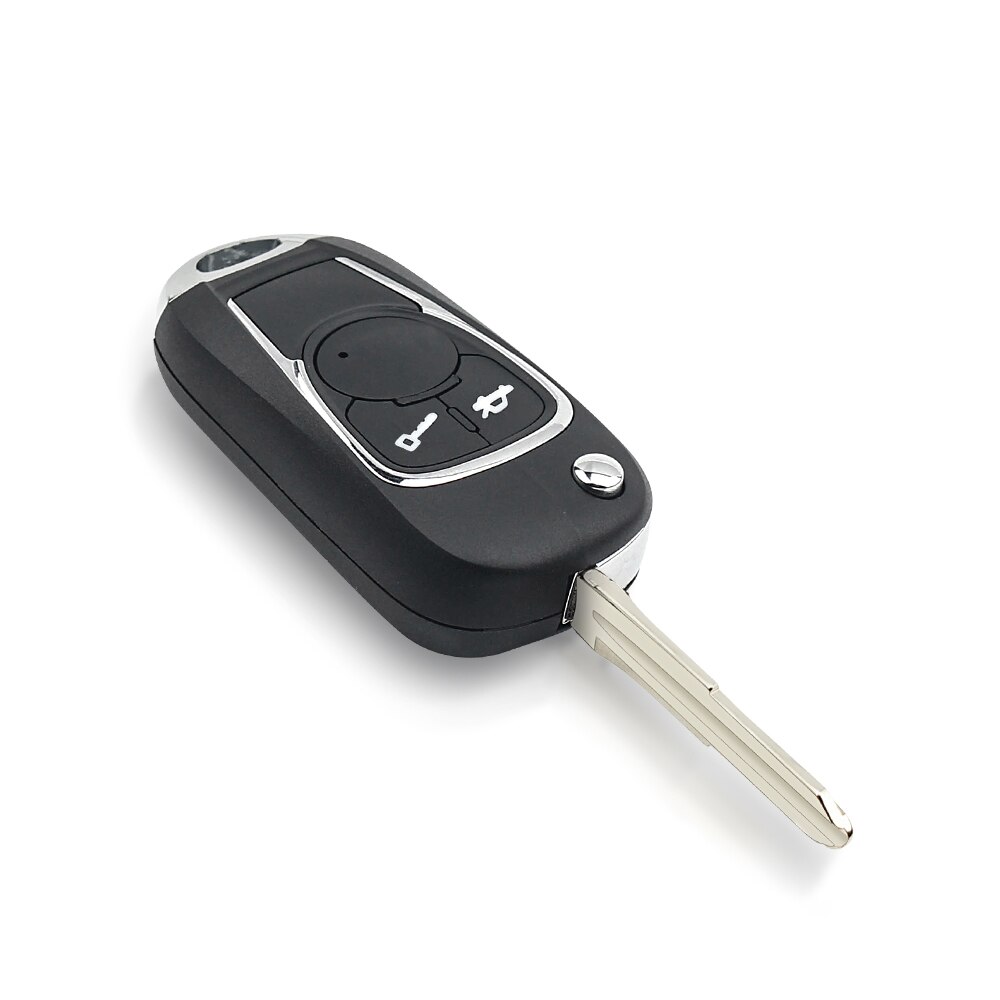 Modified Flip Remote Car Key Shell For Chevrolet LOVA Sail Epica Lechi Spark Left/Right Blade Folding 2 Buttons Key Case