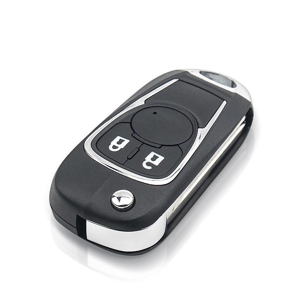 Modified Flip Remote Car Key Shell For Chevrolet LOVA Sail Epica Lechi Spark Left/Right Blade Folding 2 Buttons Key Case