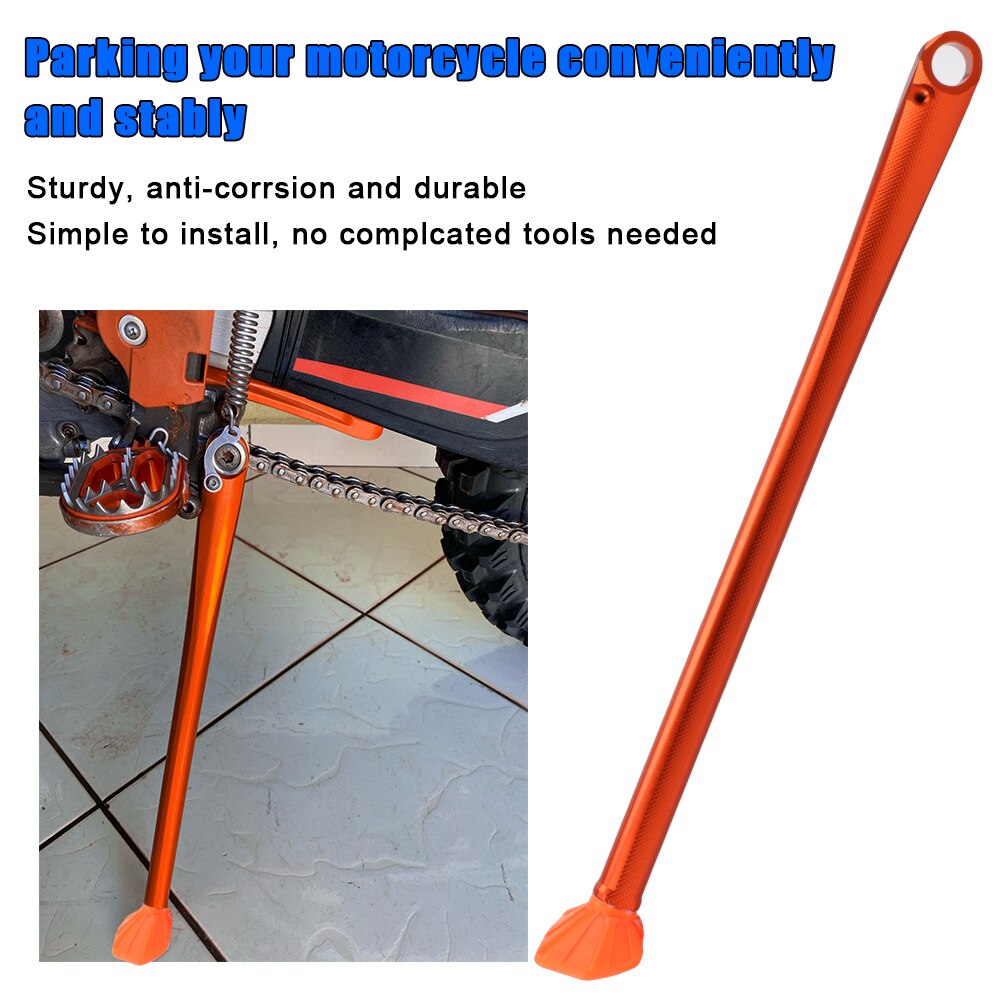 Motorcycle Parking Side Stand Motorcycle Accessories Aluminum Alloy Kickstand For Husqvarna 250-530 XC XCW XCF XCFW EXC EXC EXCF