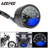 Motorcycle Panel Speedometer Night vision Dial Odometer  Universal   LED Multi-function Digital Indicator Tachometer Fuel Meter