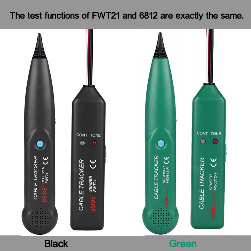 MS6812 Cable Tracker Tester Professional Line LAN detector UTP STP Telephone Wire Tracer Breakpoint location Diagnose Tone