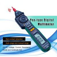 MS8212A Pen type Digital Multimeter Multimetro DC AC Voltage Current Tester Diode Continuity Logic Non-contact Voltage