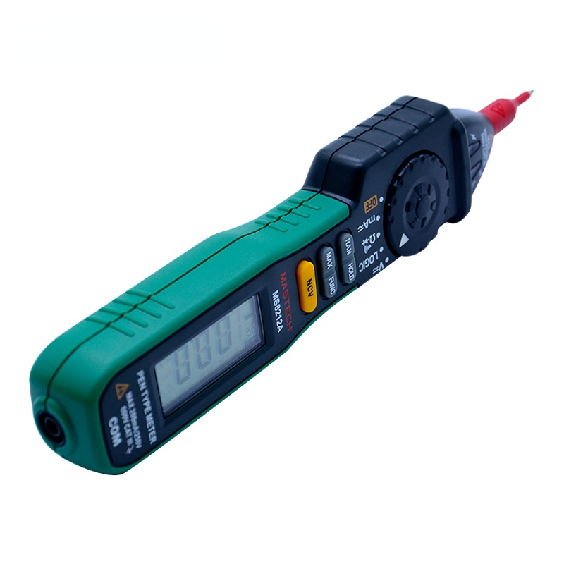 MS8212A Pen type Digital Multimeter Multimetro DC AC Voltage Current Tester Diode Continuity Logic Non-contact Voltage