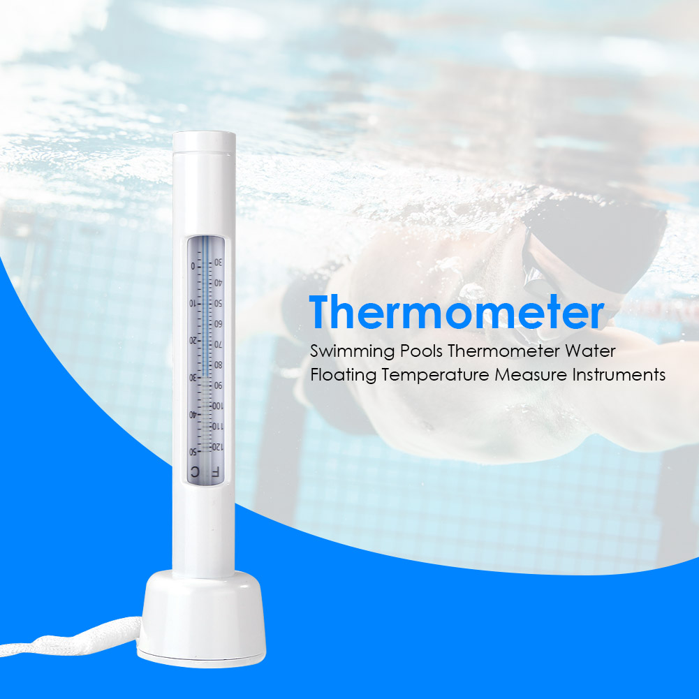 Practical Portable Spa Hot Tub Ponds Temperature Meter Multi-functional Durable Swimming Pool Floating Thermometer