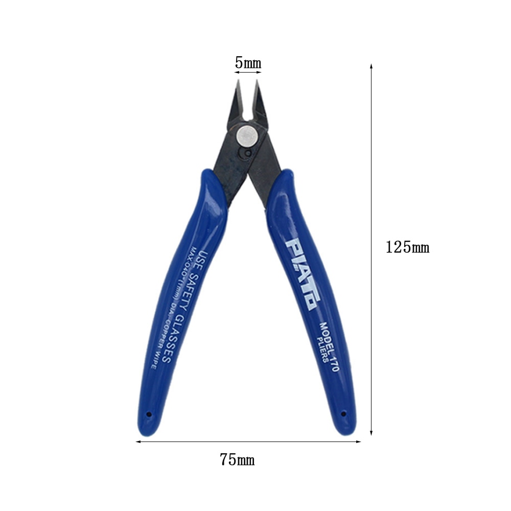 Multi Functional Tools Diagonal Pliers Wire Cable Cutters Electrical Cutting Side Snips Flush Stainless Steel Nipper Hand Tool