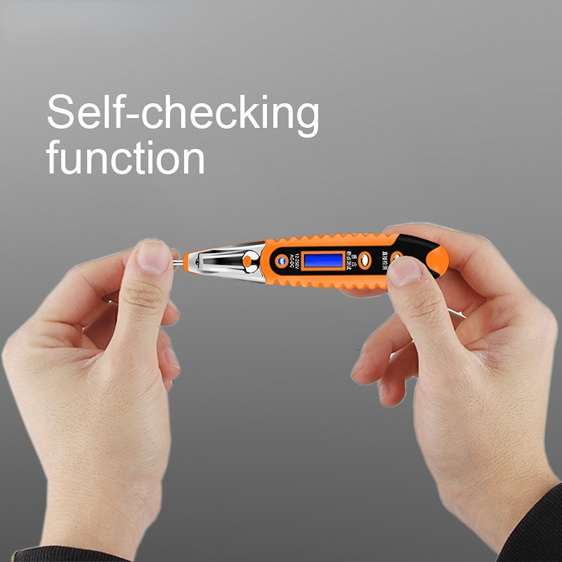 MultiDigital  Test Pencil AC DC 12-250V Tester Electrical Screwdriver LCD Display Voltage Detector Test Pen Electrician Tools