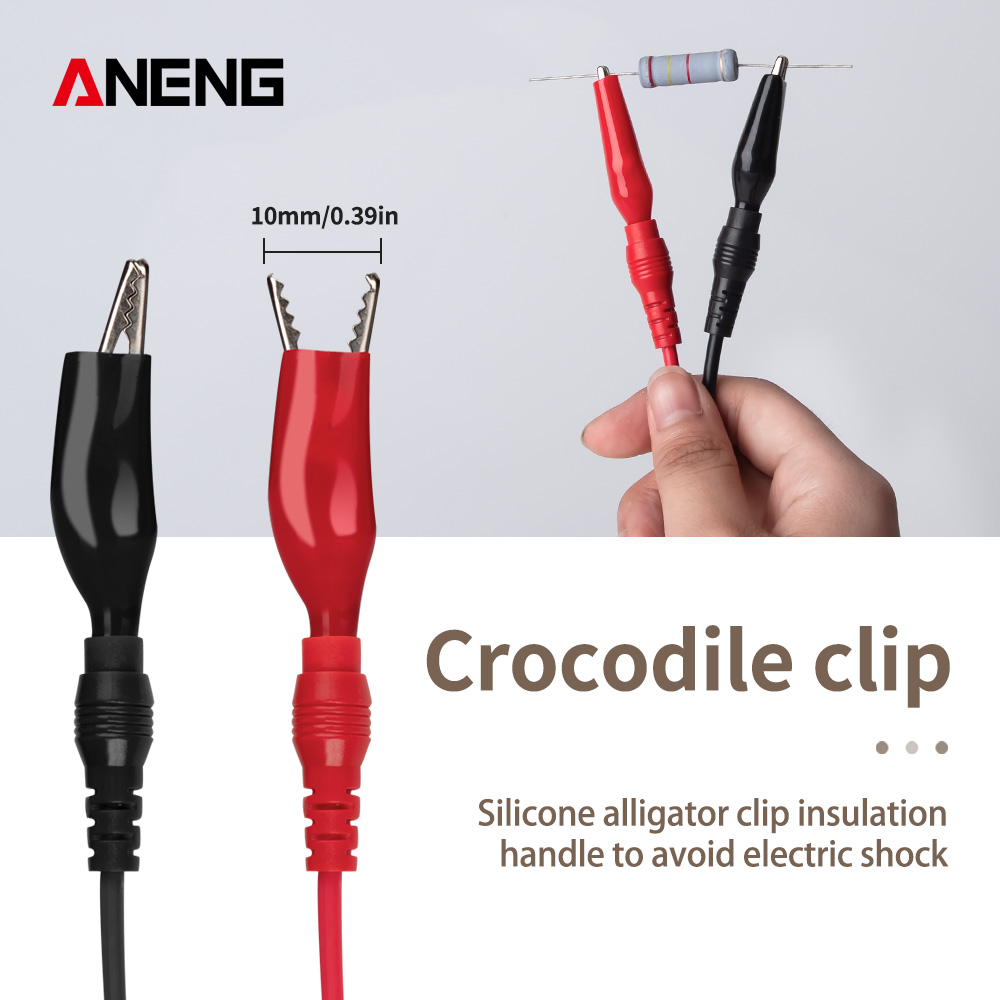 ANENG Multimeter Probe Probes Replaceable Needles Test Leads Kits Probes Multimeter Cables Multimeter Wire Cable Pen Tip