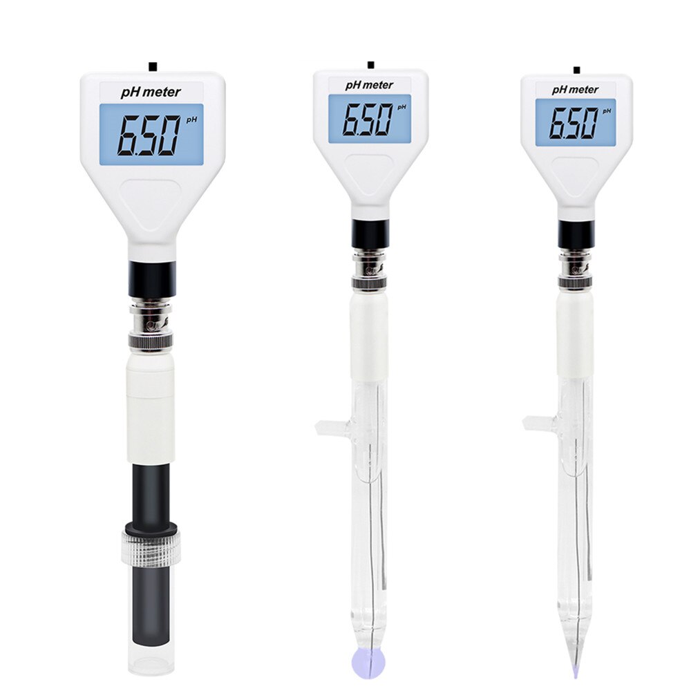 Ph-98211 Ph-98212 Ph-98218 Ph-98201B Multipurpose Food PH Meter PH Meat Tester Digital Acidity Meter Glass Electrode Water Milk Soil Analyzers Tools