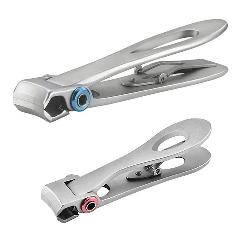 Nail Clippers For Thick Nails Trimmer Manicure Toenail Stainless-Steel Professional Finger for Thick Opening Oversized Manicure-