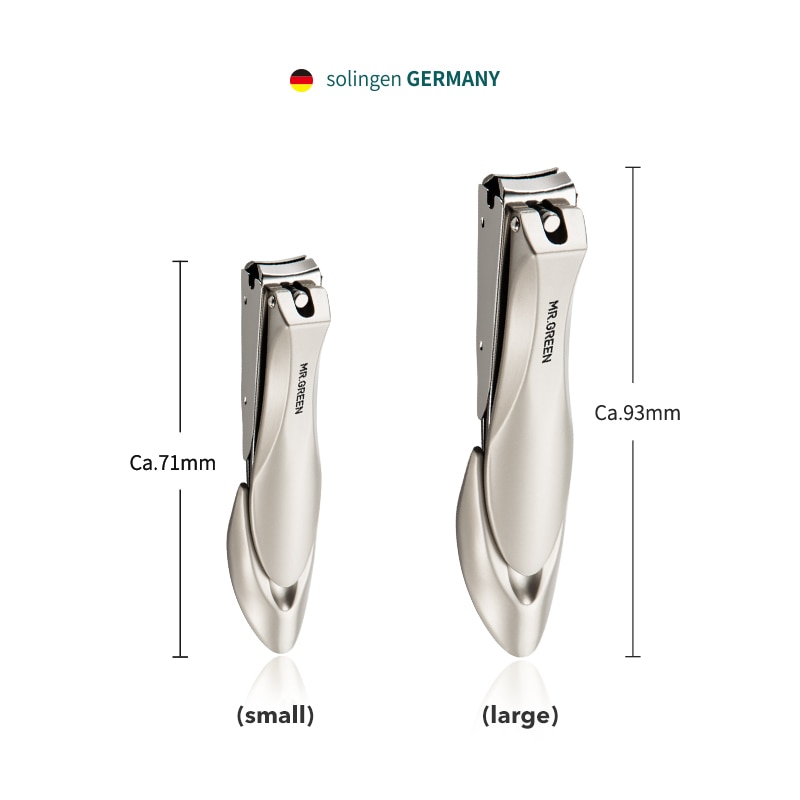 Nail Clippers Stainless Steel Anti Splash Fingernail Cutter Manicure Tools Bionics Design Nail Trimmer Pedicure Scissor