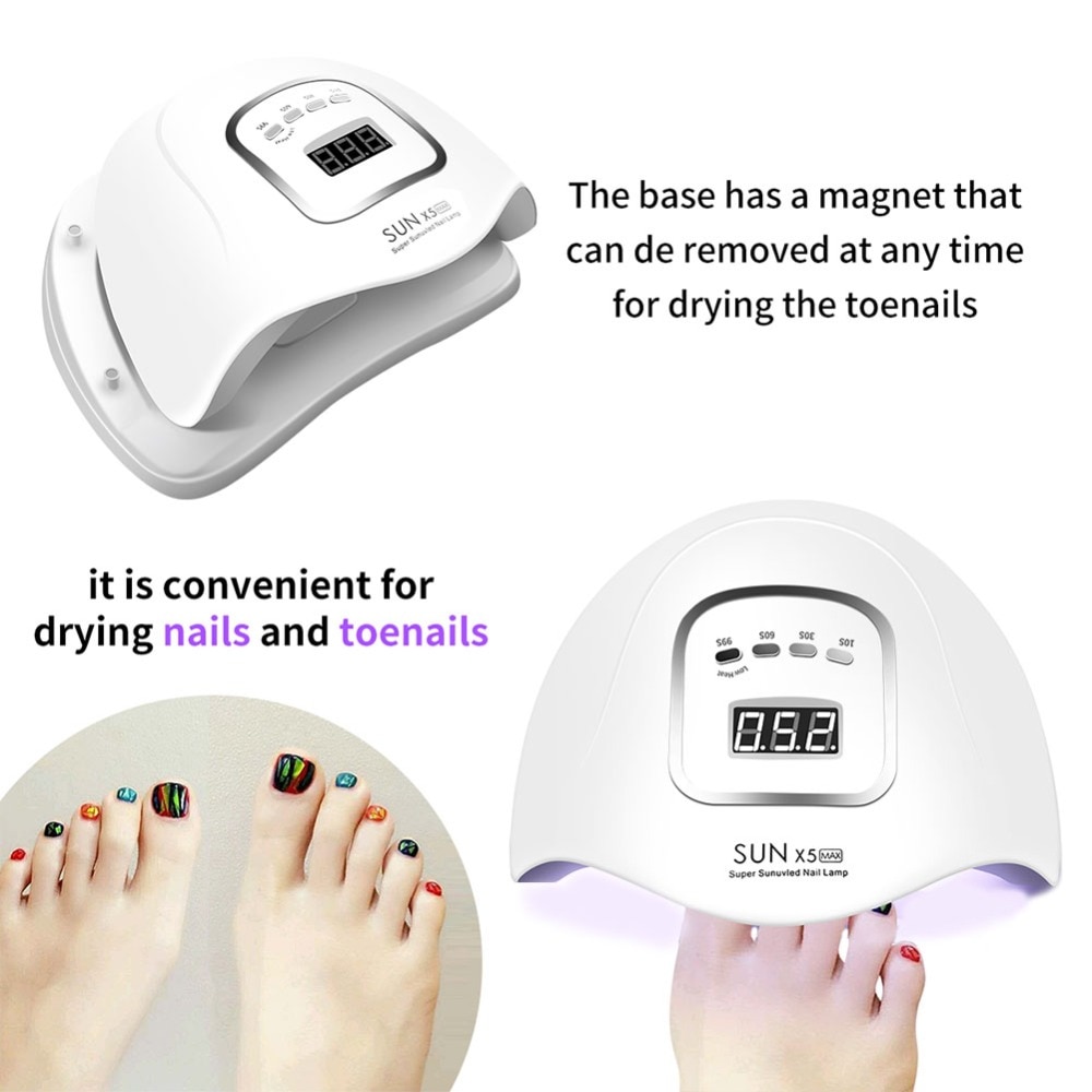 SUNX5 Max 90/72/36W LED Lamp Nail Dryer 45/36/18 LEDs UV Ice Lamp For Drying Gel Polish Timer Auto Sensor Manicure Tools