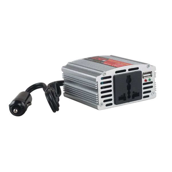 New 150W DC12V to AC 220V Power CAR USB INVERTER