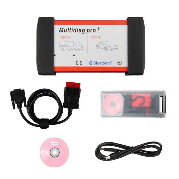 Multidiag Pro + 2020 With 2017.1/2016.00 NEC Relays For Car/Truck OBD2 Bluetooth Scanner OBD 2 OBD2 Car Diagnostic Auto Tool