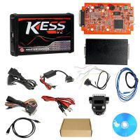 Cheap Kess V2 V5.017 EU Version SW V2.53 with Red PCB Online Version Support 140 Protocol No Token Limited