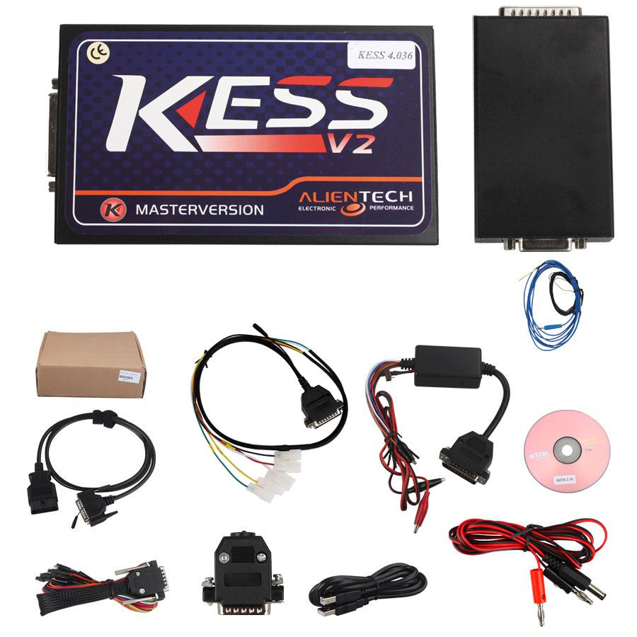 New V2.37 KESS V2 Unlimited Token Version Firmware V4.036 ECU Tuning Kit