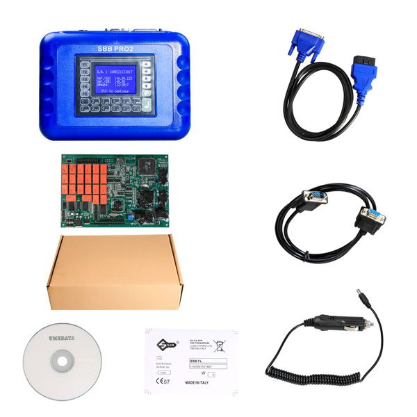 SBB Pro2 V48.88 Key Programmer No Token Limitation Supports New Cars to 2017.12 Same as SK03-D