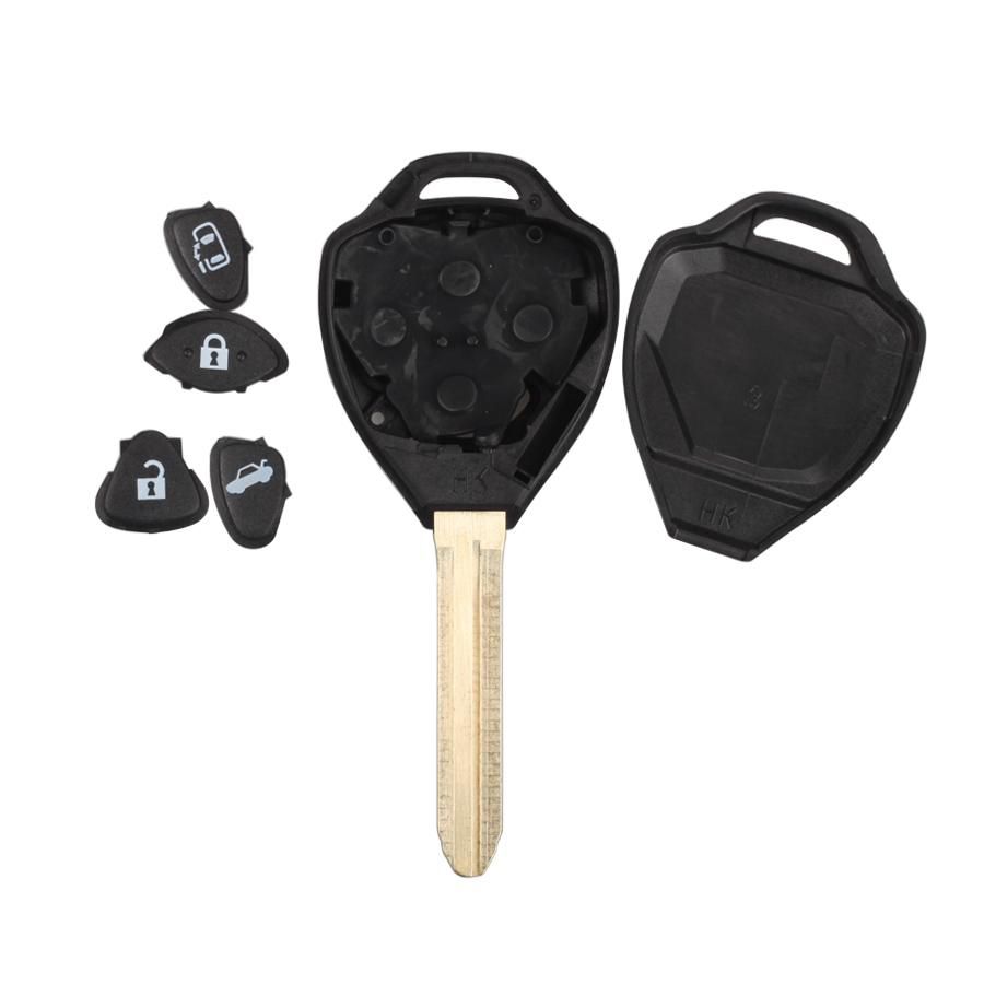 10pcs/lot Remote Key Shell 3 Button Without Sticker For Toyota