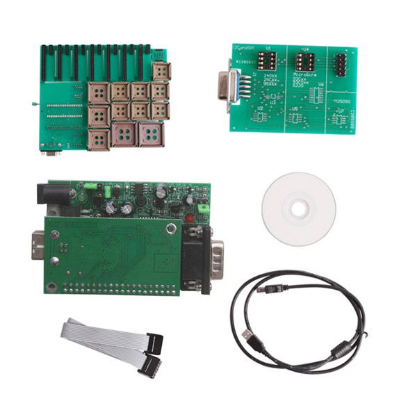 New UPA USB Programmer V1.2 with Full Adaptors Green Color