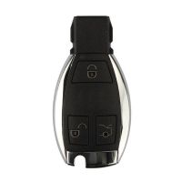 Smart Key Shell 3 Button with the Plastic Board for Benz