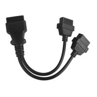 Newest ELM327 2 In 1 Converted cable OBD2 Extension Cable