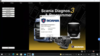 Scania VCI 2 SDP3 Scania Diagnosis & Programmer 3 Version V2.51.3 Crack Newest Version Software for Trucks/Buses No USB Dongle