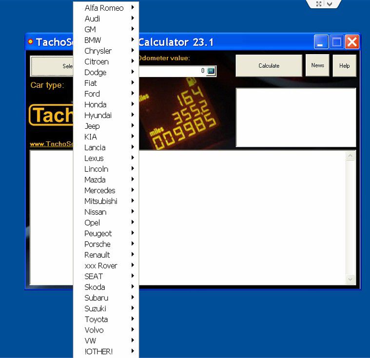 Newest Tachosoft Mileage Calculator V23.1