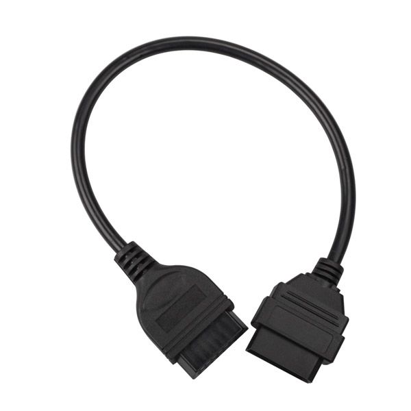 14 pin OBD to OBD2 test exam adapter lead cable For Nissan