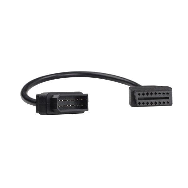 14 pin OBD to OBD2 test exam adapter lead cable For Nissan